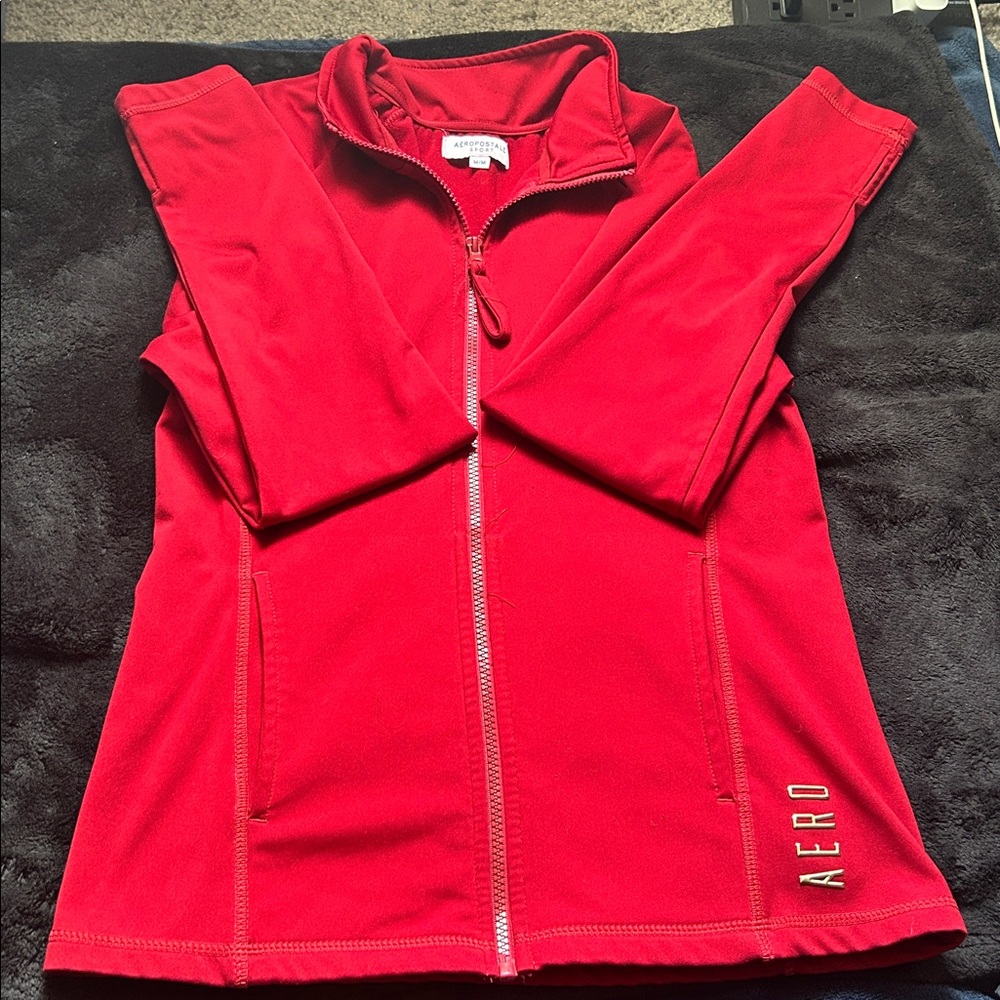 Aeropostale Sport Bright Red Hoodie